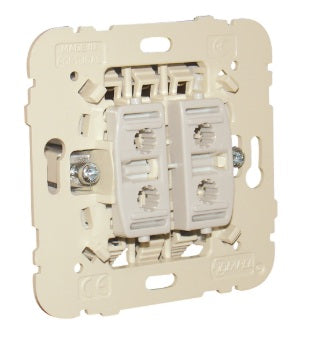 Efapel 21154 - Botão Basculante Duplo 10A 250V - MEC