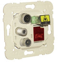 Efapel 21545 - Tomada Mista R - TV - SAT - RJ45 Cat. 6 UTP - FO SC-APC Estrela - ITED