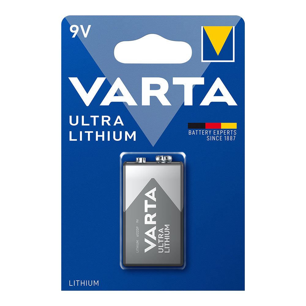 Blíster 1UN - Pilha Ultra Lithium 9V - 6LR61