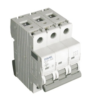 Disjuntor 3P 10A C 6kA 55110 3CS - Efapel