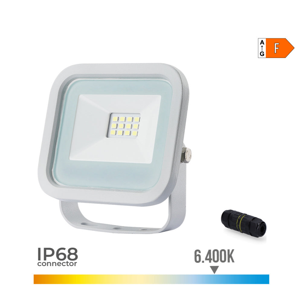 Foco  Projetor Led Branco 10W - EDM