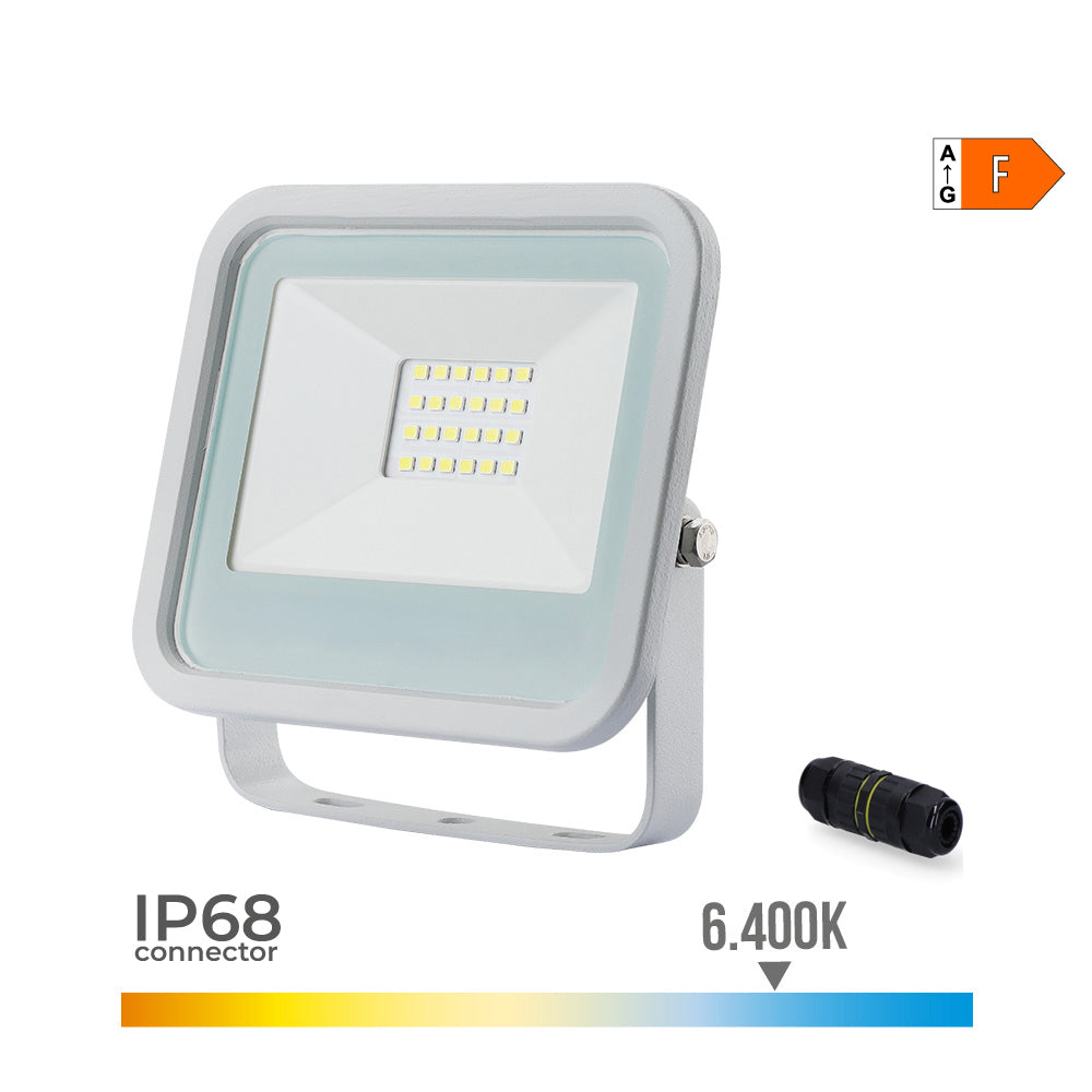 Foco Projetor Led Branco 20W - EDM
