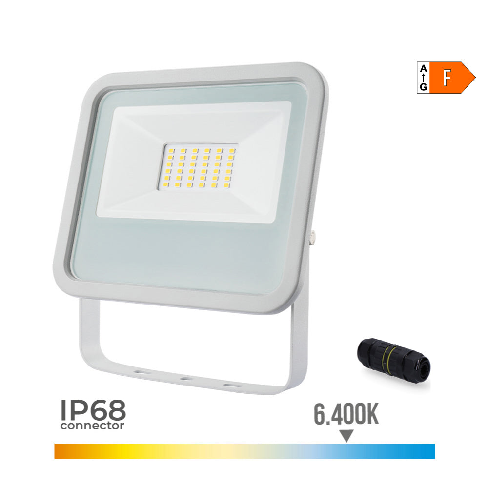 Foco Projetor Led Branco 30W - EDM