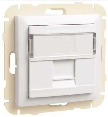 Efapel 90441 S - Aro com Módulo 1 Saída para Conetor RJ45 - MEC