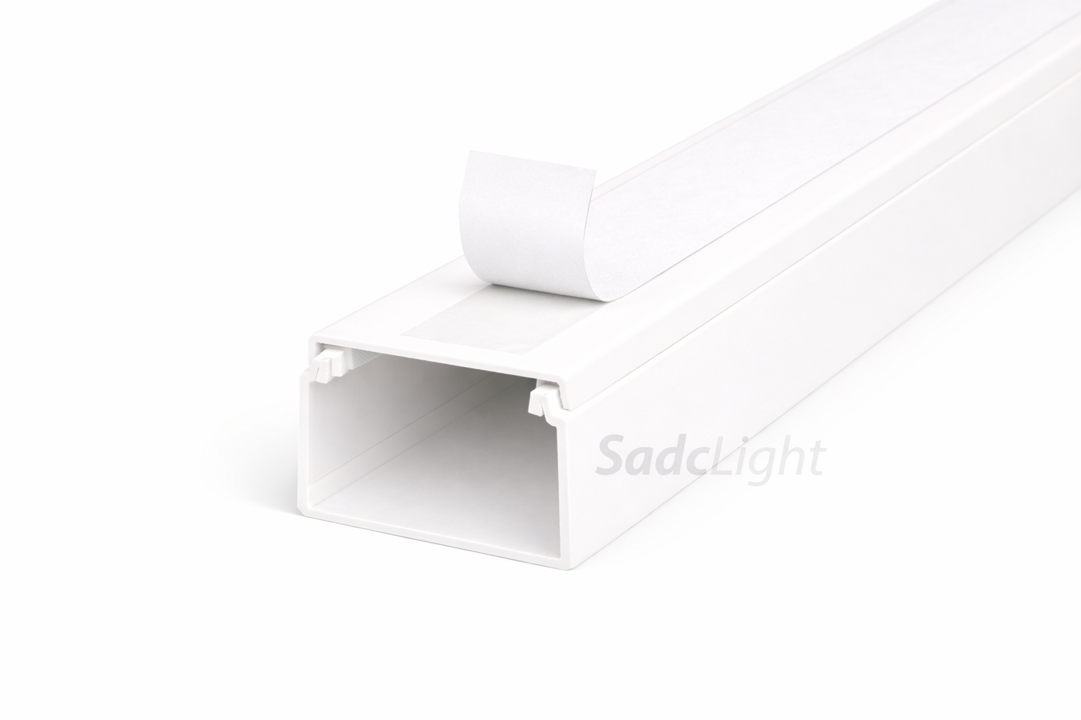 Calha em PVC Branca c/ Adesivo 2 metros - Efapel