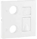 Efapel 90774T - Centro p/ Tomada Mista RTV/RJ45 - LOGUS90