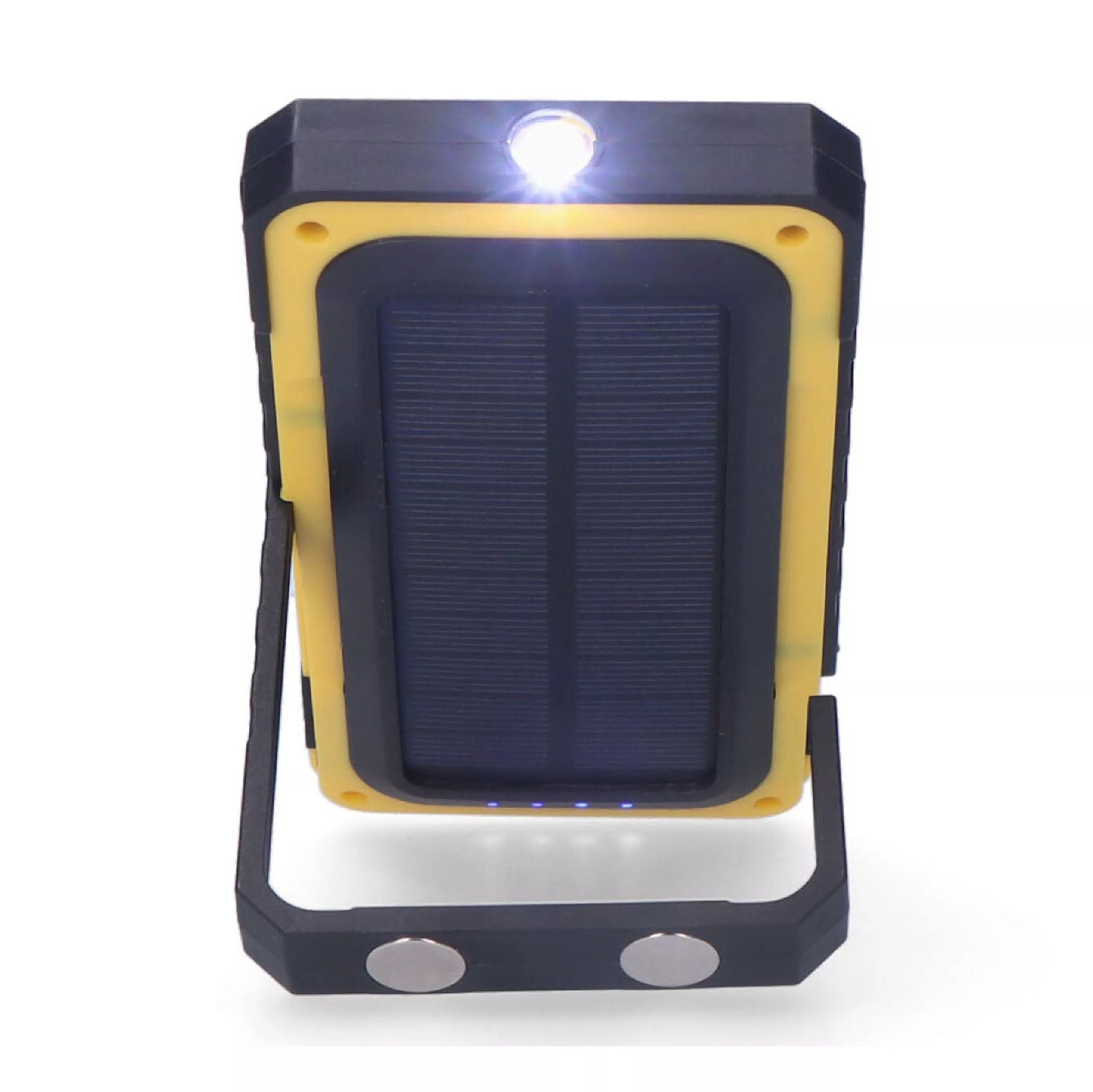 Lanterna Led Cob Solar Force, Recarregável c/ Gancho e Íman 10W 750Lm