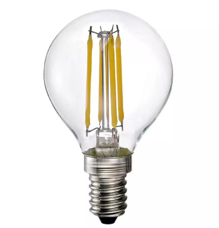 Lâmpada Esférica c/ Filamento LED E14 4W