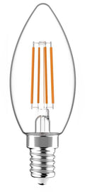 Lâmpada LED E14 Vela c/ Filamento 4.5W 230V 2700K