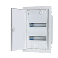 Quadro de Distribuição de Montagem Embutida c/ Porta Opaca BR 2 Filas 28 Módulos (E224) - TEV
