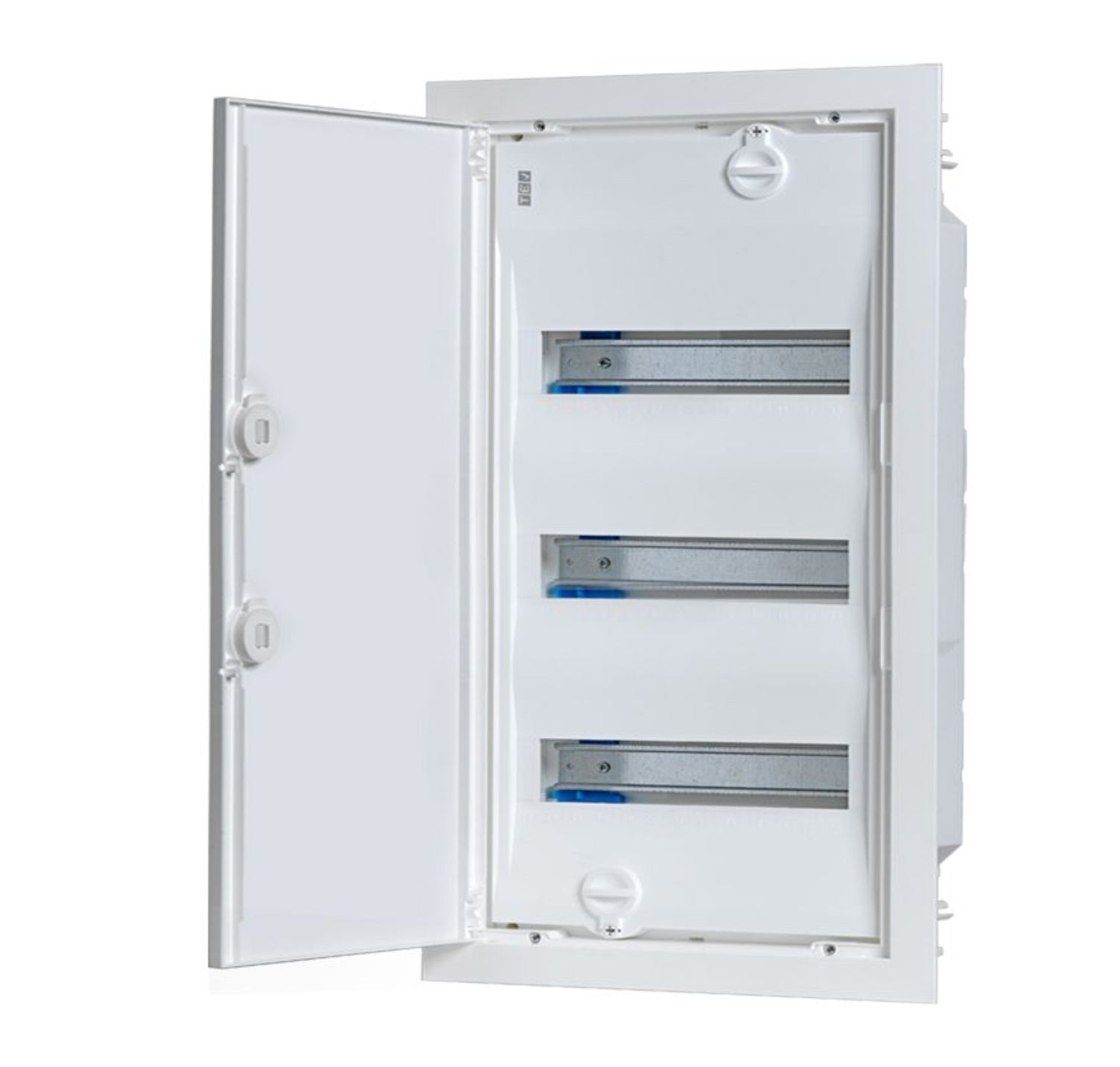 Quadro de Distribuição de Montagem Embutida c/ Porta Opaca 3 Filas 42 Módulos BR (E336) - TEV