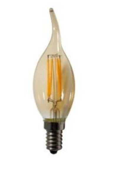 Lâmpada c/ Filamento LED Ambar - 4W FC35