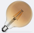 Lâmpada c/ Filamento LED E27 8W G125 Gold