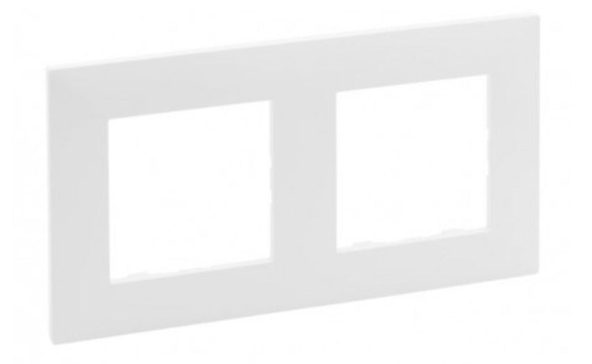 Legrand 864172 - Niloé Step - Quadro Duplo horizontal/vertical - Branco mate