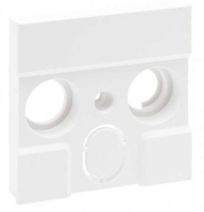 Legrand 864160 - Niloé Step - Espelho central TV+R-SAT adaptador/universal - Branco mate