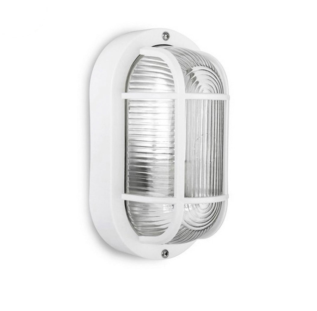 Aplique Olho de Boi Oval E27 40W IP54