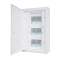 Quadro de Distribuição de Montagem Saliente IP20 3 Filas 18 Módulos BR c/ Porta Opaca (S 118) - TEV