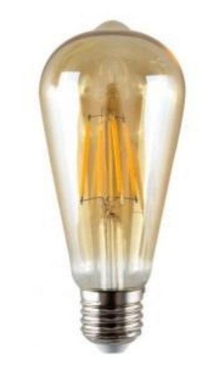 Lâmpada c/ Filamento Led ST64 E27 4W - 2200K