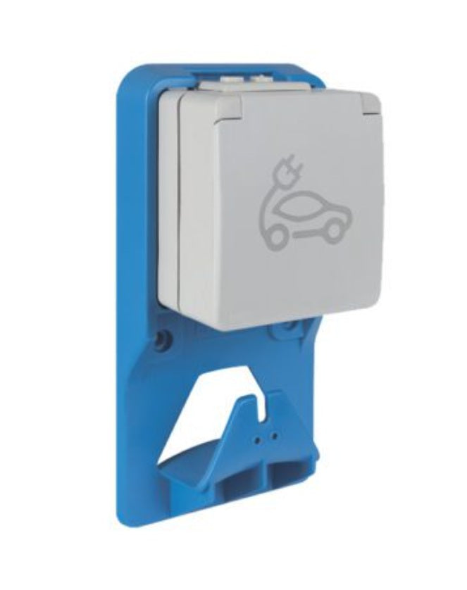 Efapel 81751 - Tomada Saliente 16A 230V AC Modo 1 e 2. IP65 - IK08 c/ Suporte p/ Cabo
