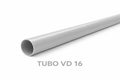 Tubo VD 16 Cinzento/Creme - 3 metros