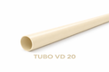 Tubo VD 20 Cinzento/Creme - 3 metros