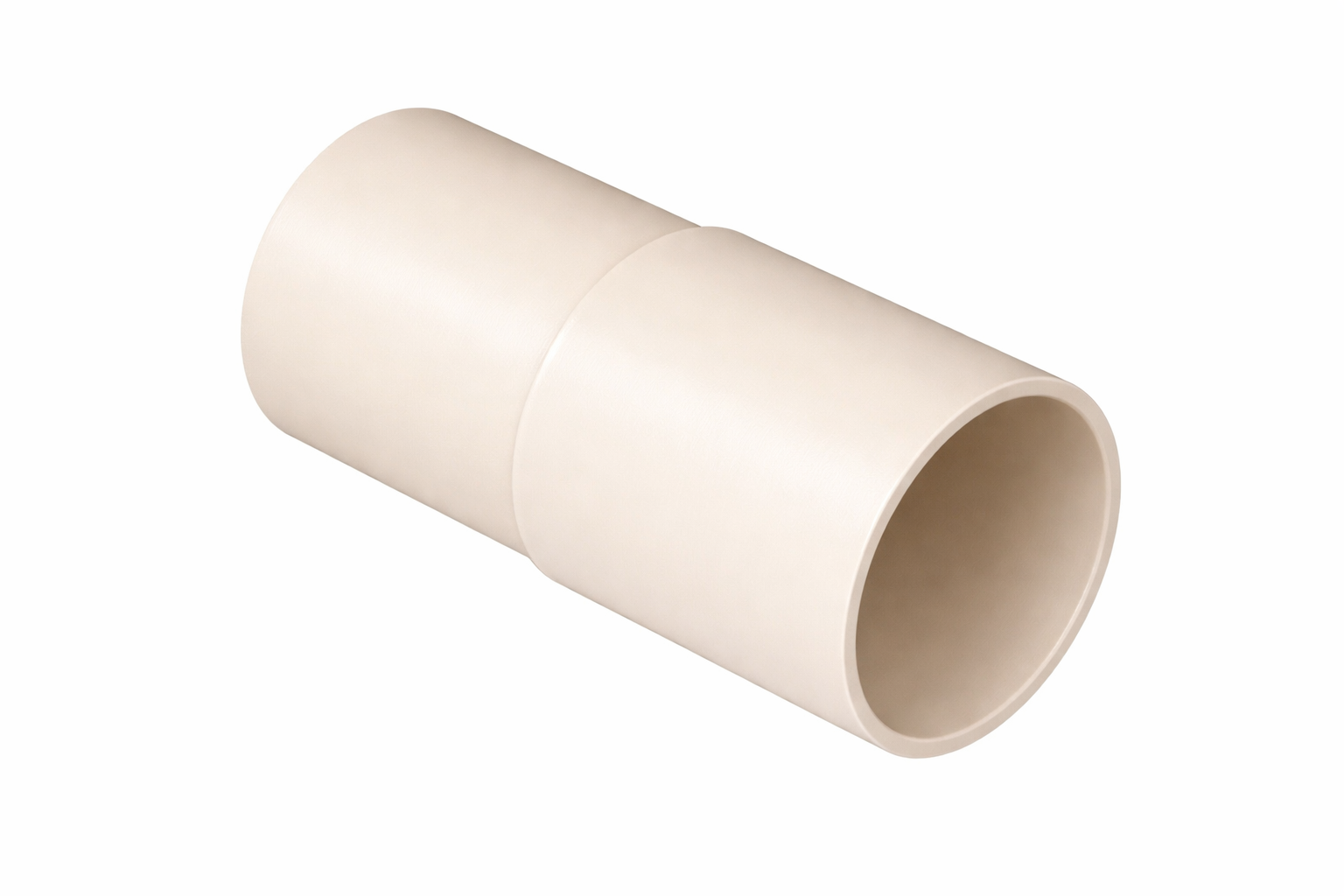União p/ Tubo VD63 - Creme/Cinzento