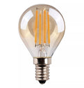Lâmpada Esférica c/ Filamento LED E14 4,5W - Vidro Vitage