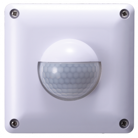 Detector de Movimento E2.3.IP 190º IP55 2/3 fios - Encastrar