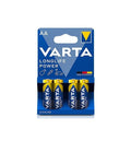 Blister 4 Pilhas Alcalina AA LR06 Varta